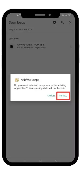 AN WhatsApp APK Download Install3 3