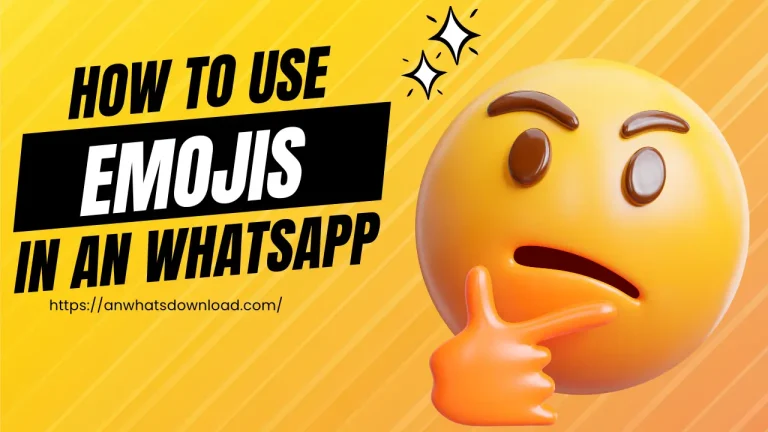 Emojis in AN WhatsApp Feature Image
